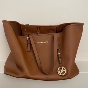Used Brown Large Michale Kors tote